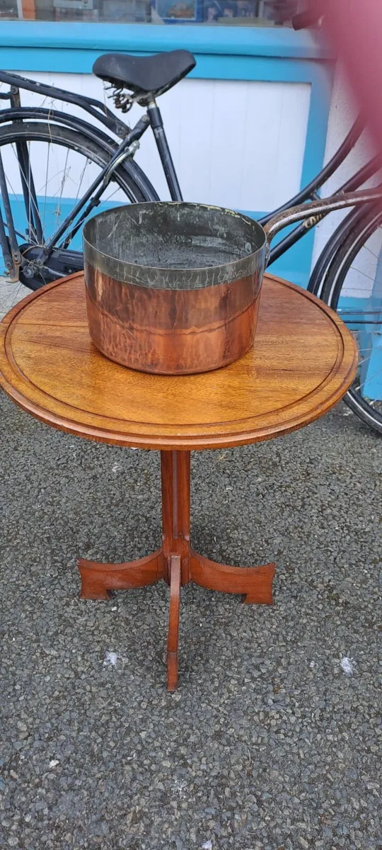 Vintage Large Copper Pot - Image 3