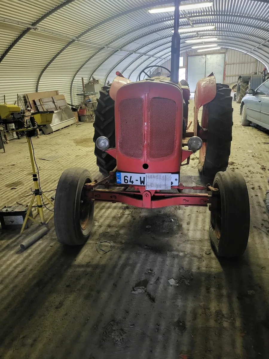 vintage tractor