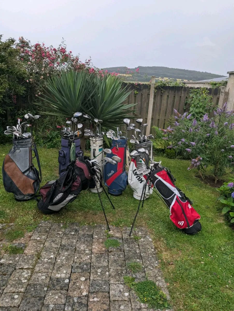 Golf clubs sets need gone asap SHED clear out - Image 1