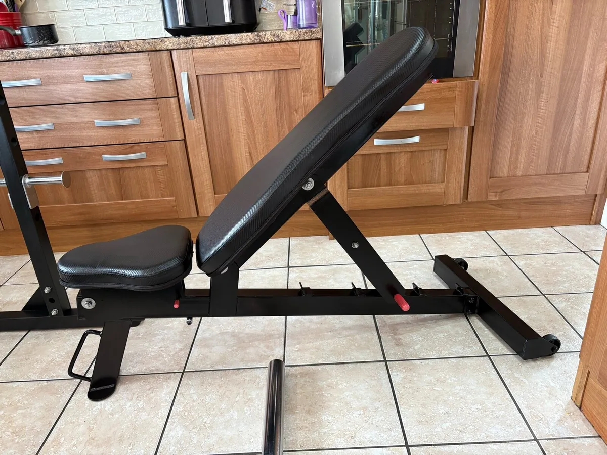 BRILLIANT GYM WEIGHTLIFTING COMPLETE SET!! - Image 3