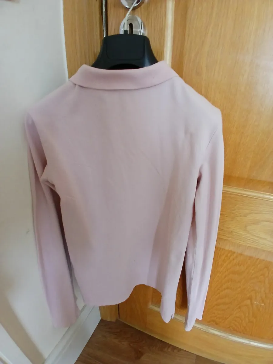 Pink Benetton long sleve top - Image 2