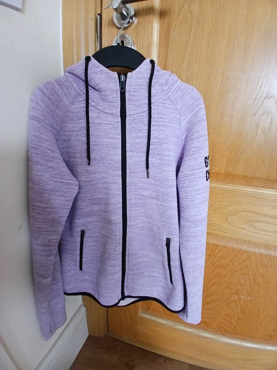 Purple Gym and Coffee jumper - Image 1