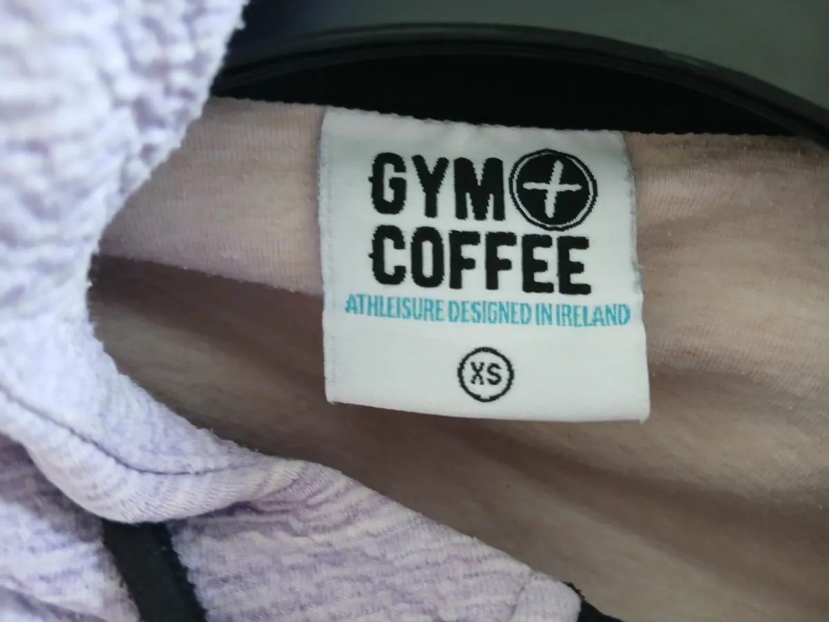 Purple Gym and Coffee jumper - Image 3