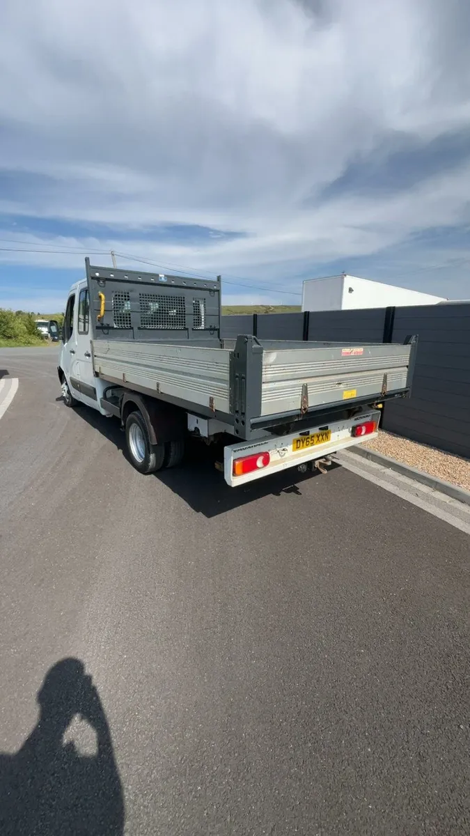2015 vauxhall movano crewcab tipper - Image 3