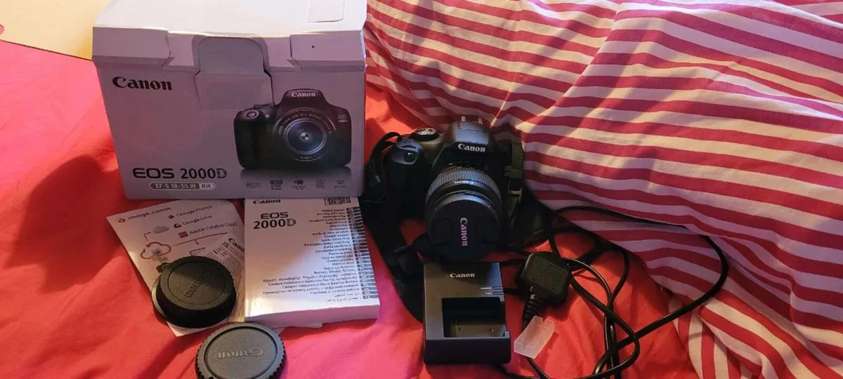 Canon EOS 2000D camera - Image 1