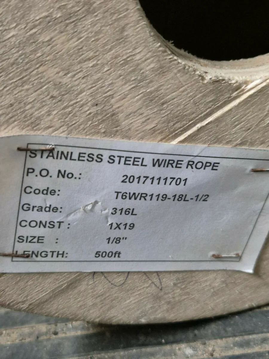 Stainless Steel cable wire - Image 2