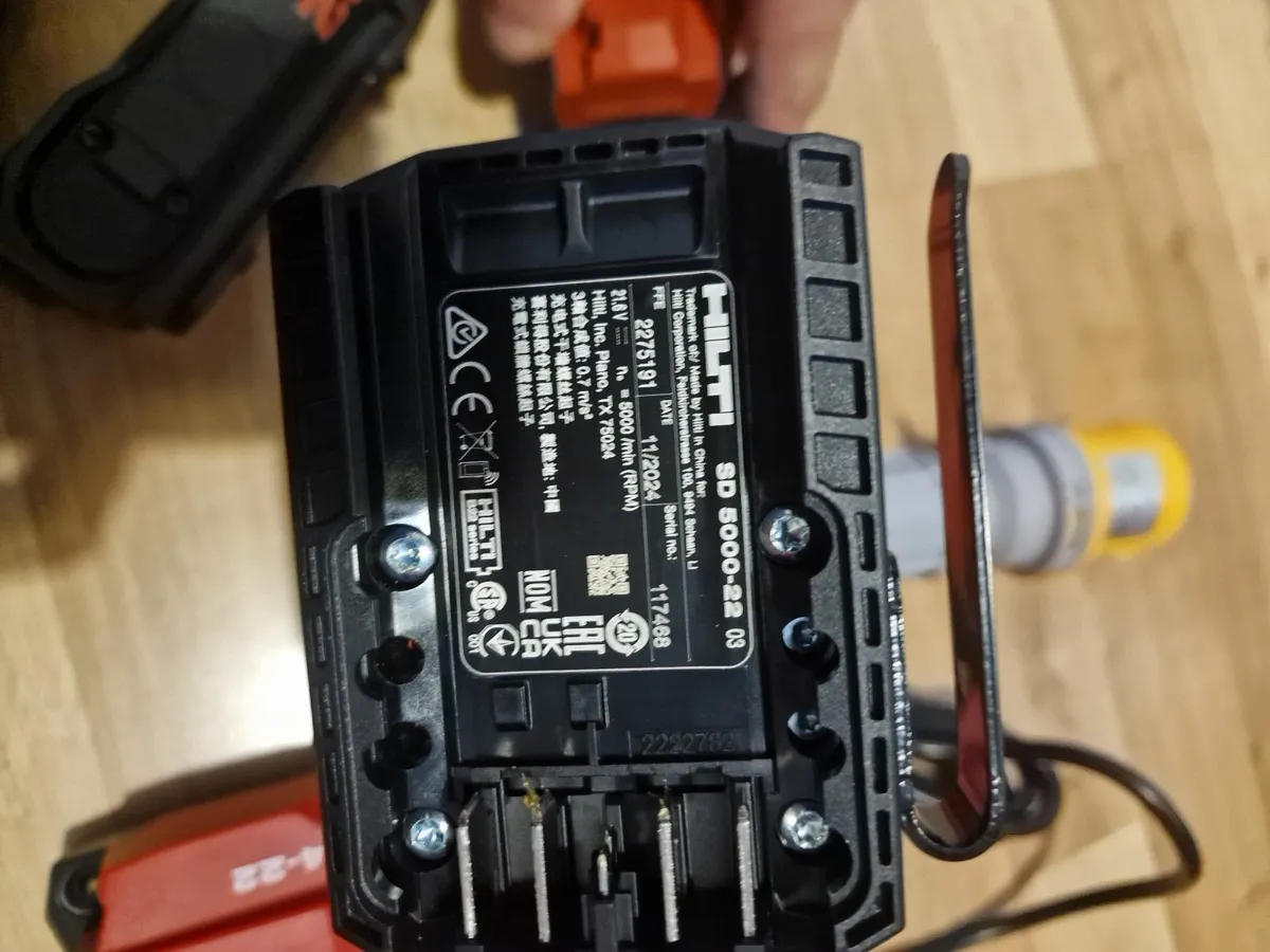 Hilti Sd 5000 cordless screwgun nuron BRAND NEW - Image 4