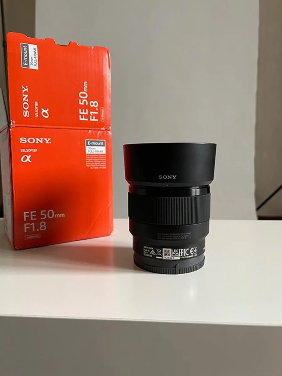 Sony  FE 50mm F1.8 Lens - Image 1