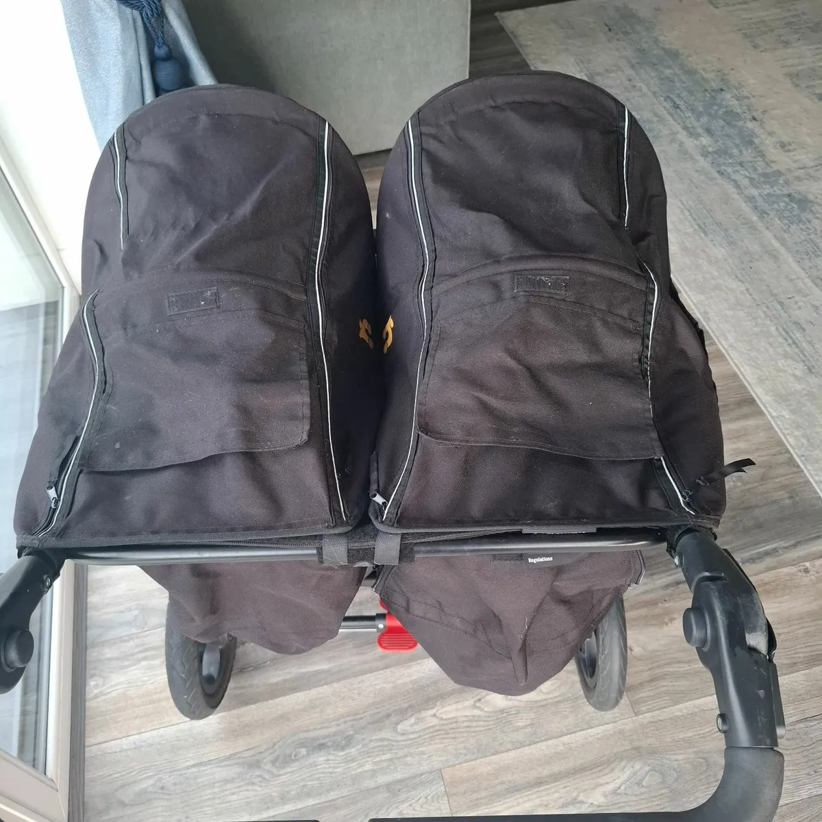 Out n about double buggy - Image 2
