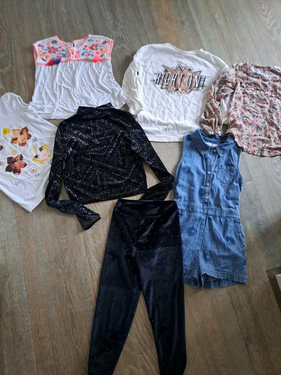 Girls 7-8 bundle zara mango m&s - Image 1