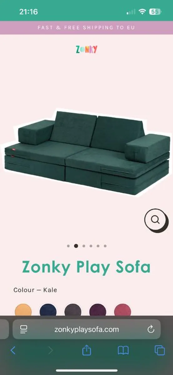 Zonky Play Sofa - Image 1