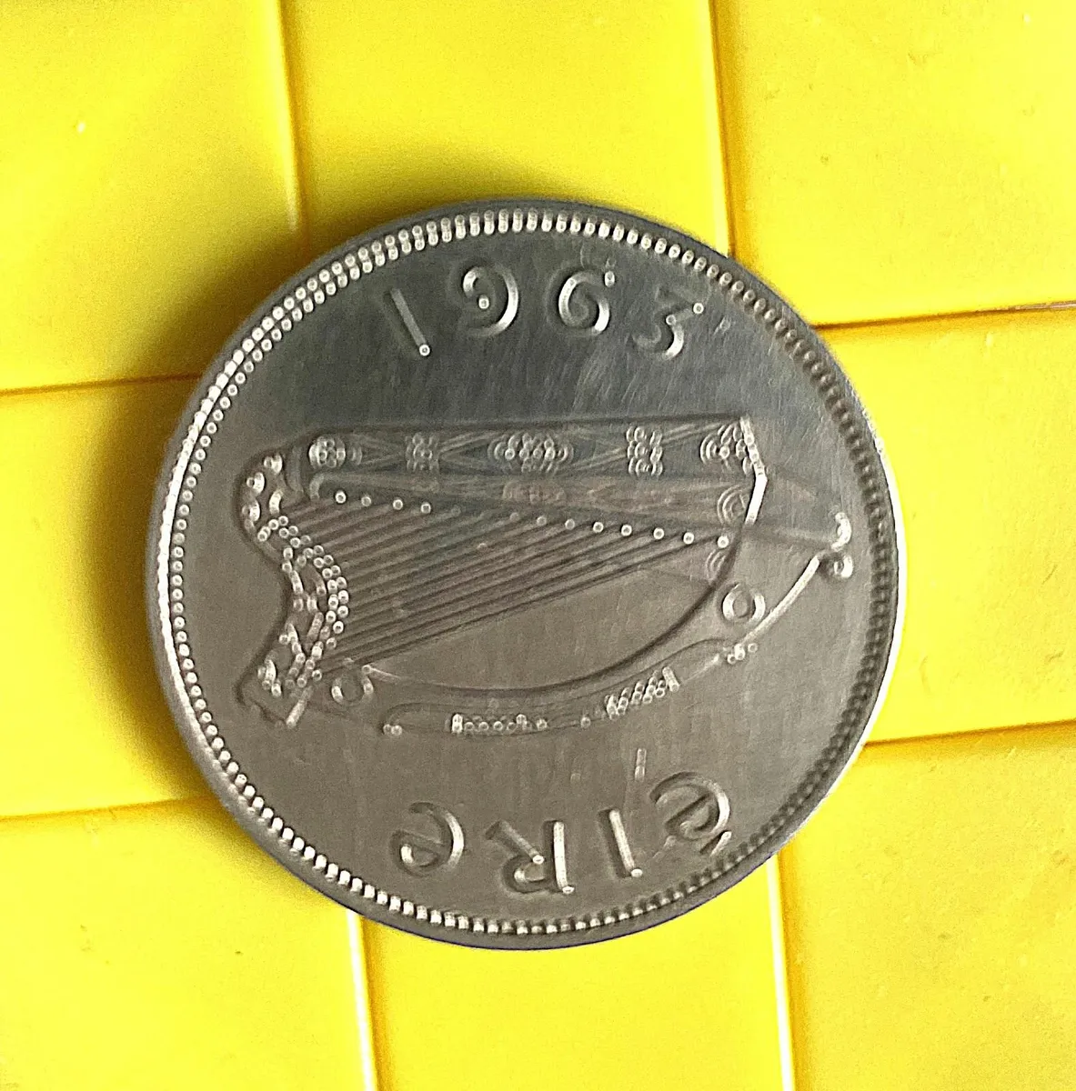 Ireland 1963 Half Crown. Free Post - Image 3