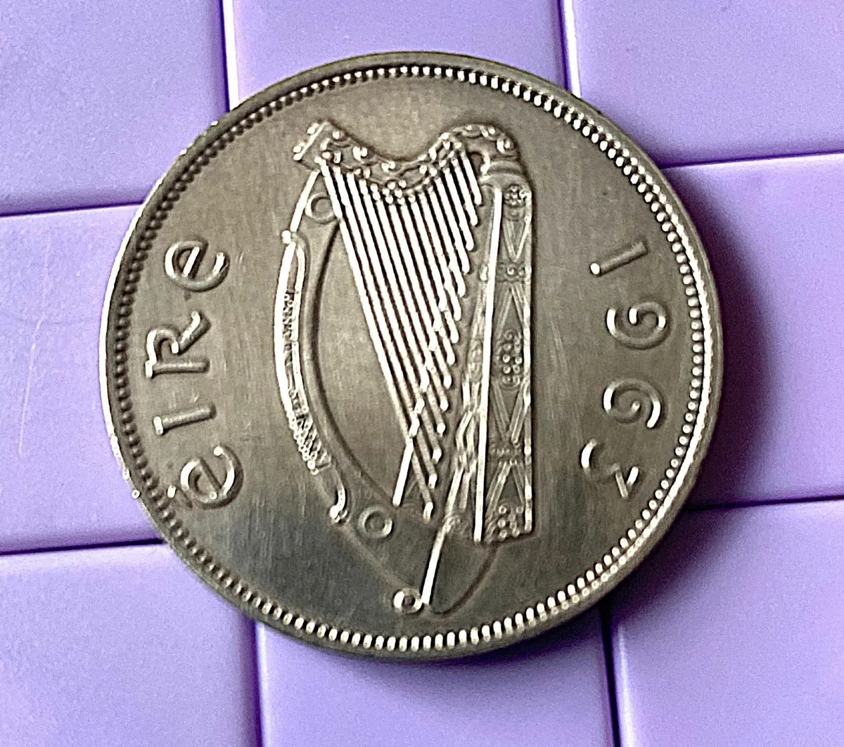 Ireland 1963 Half Crown. Free Post - Image 4