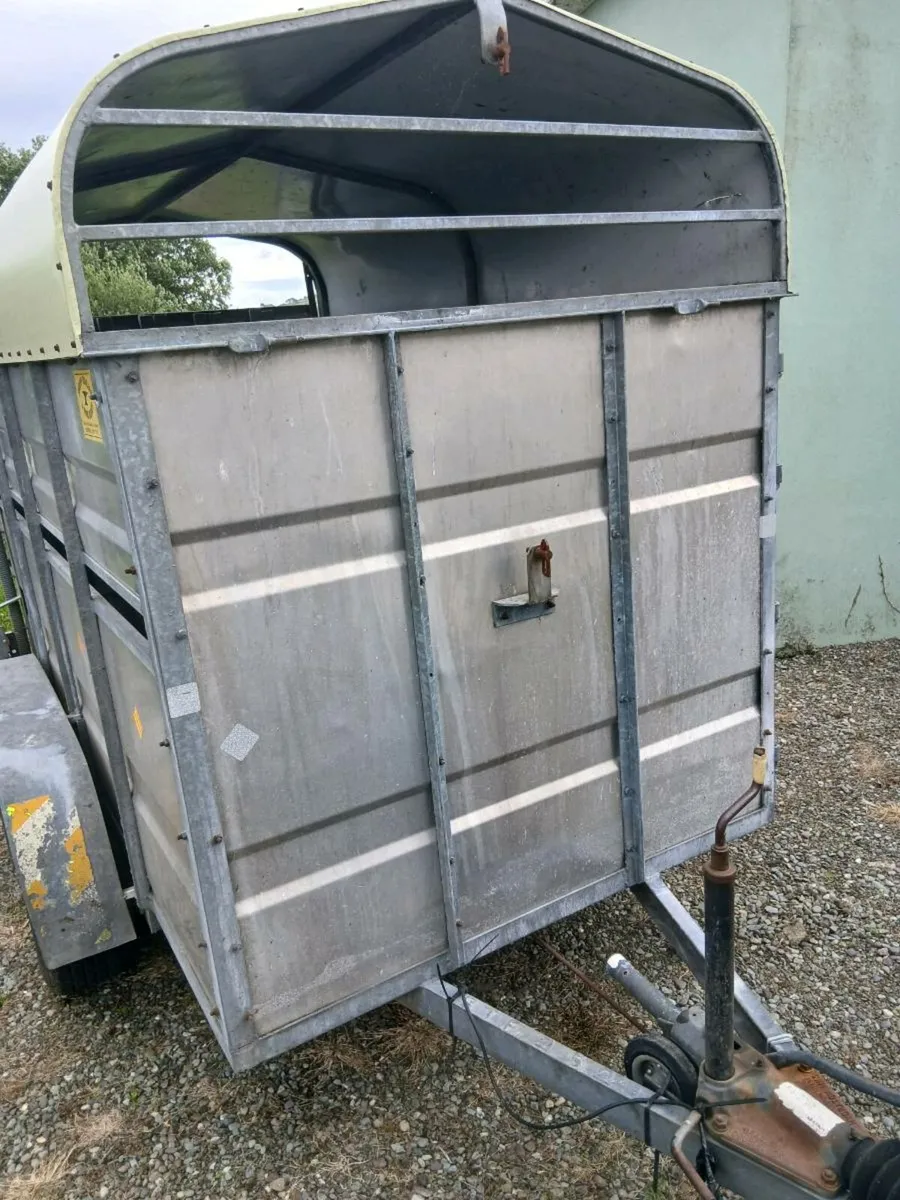 8 x4.6 cattle trailer....brakes on 4 wheels - Image 4