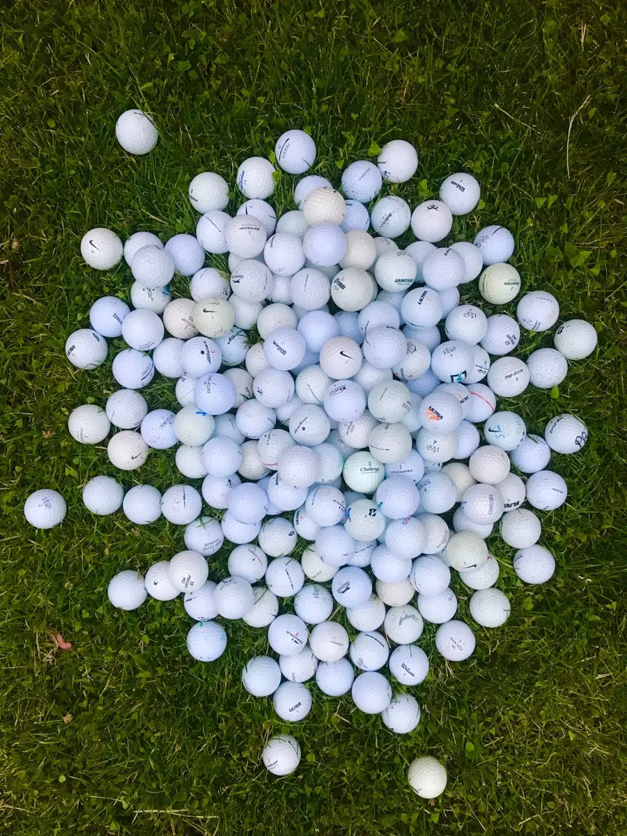 100 random mix golf balls! - Image 1