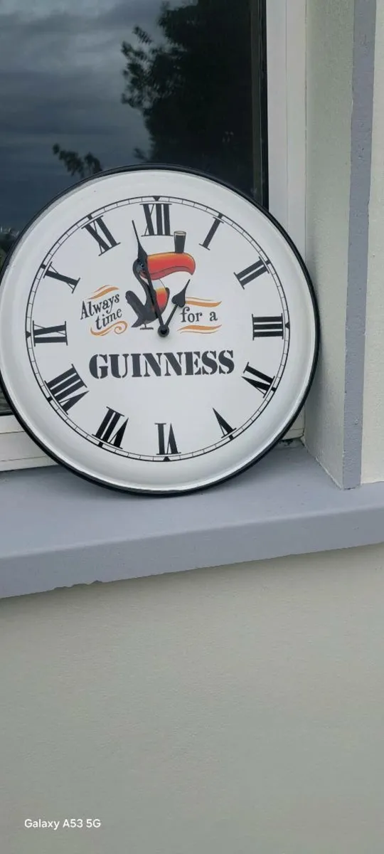 Guinness  clock