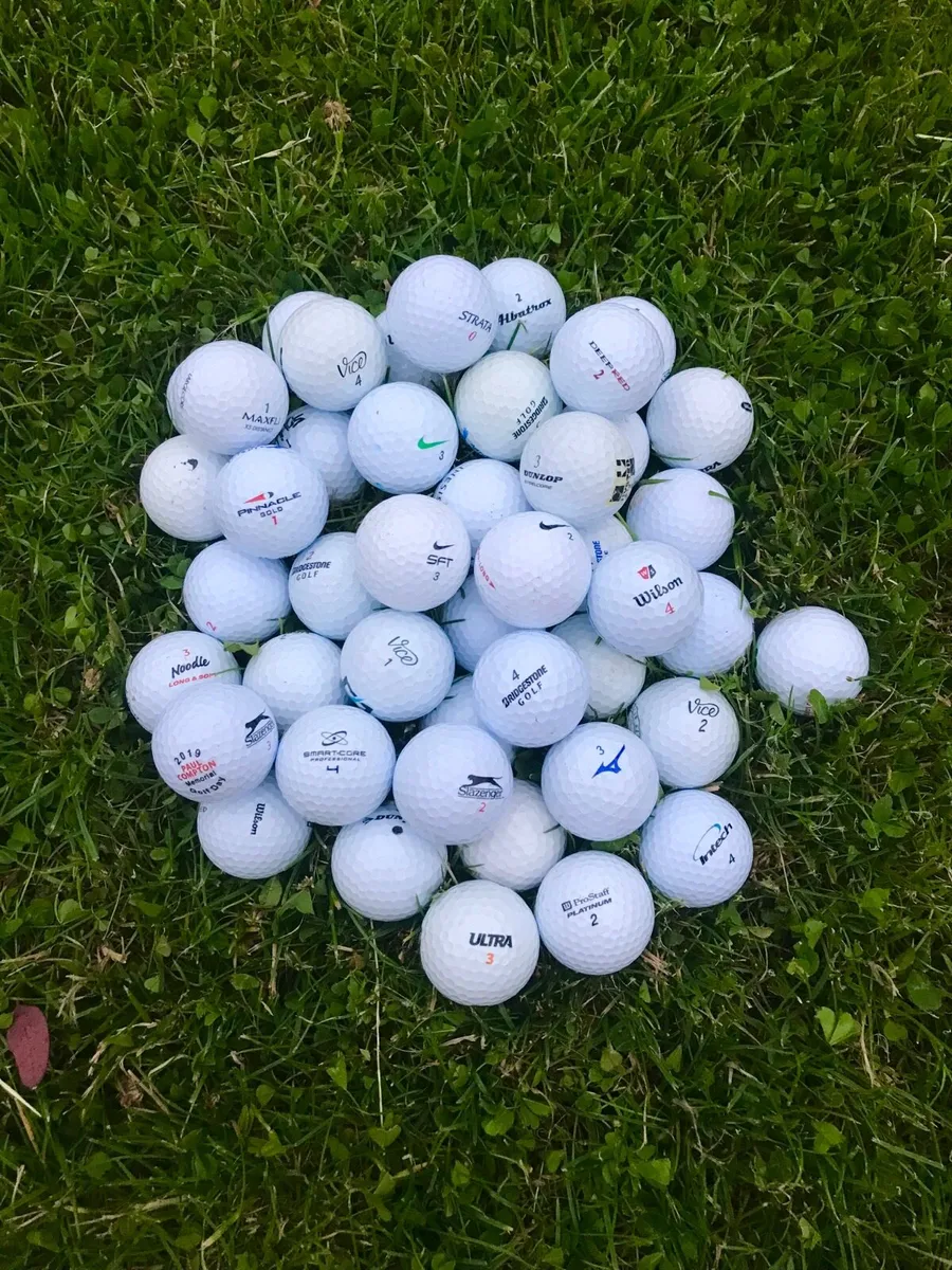 30 random mix golf balls! - Image 1
