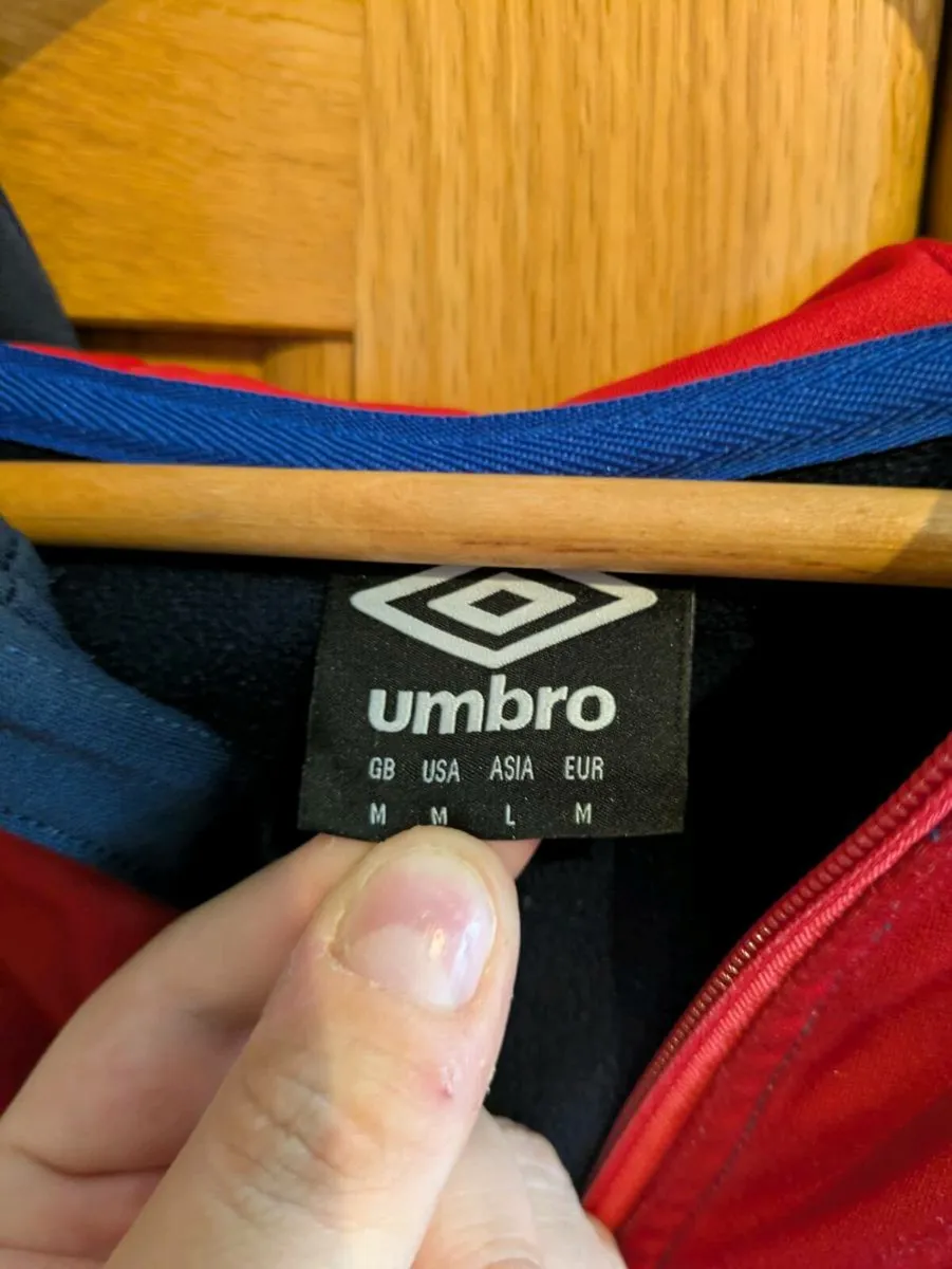 Treaty United Umbro Zip Top - Image 3