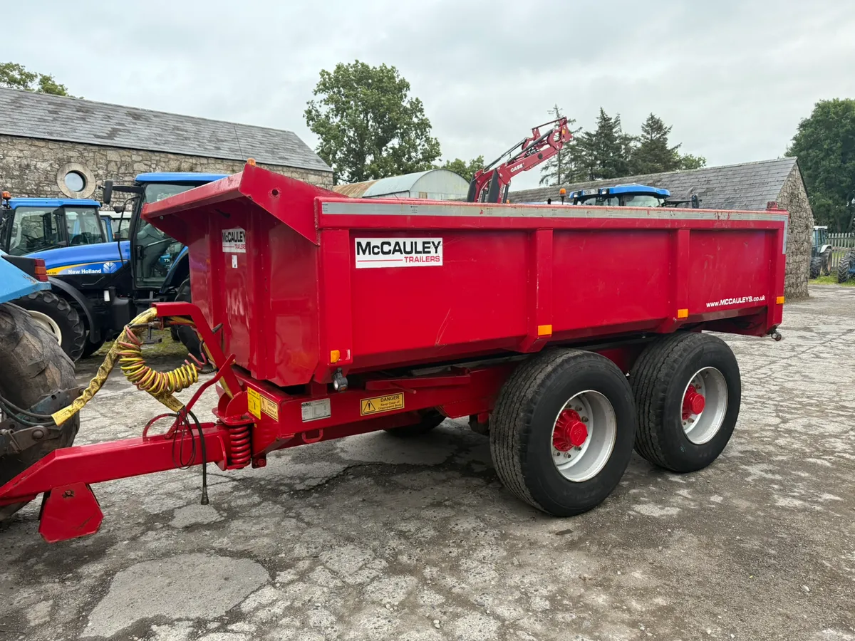 2021 McCauley 14 Ton Dumper trailer & ramps €15250 - Image 1