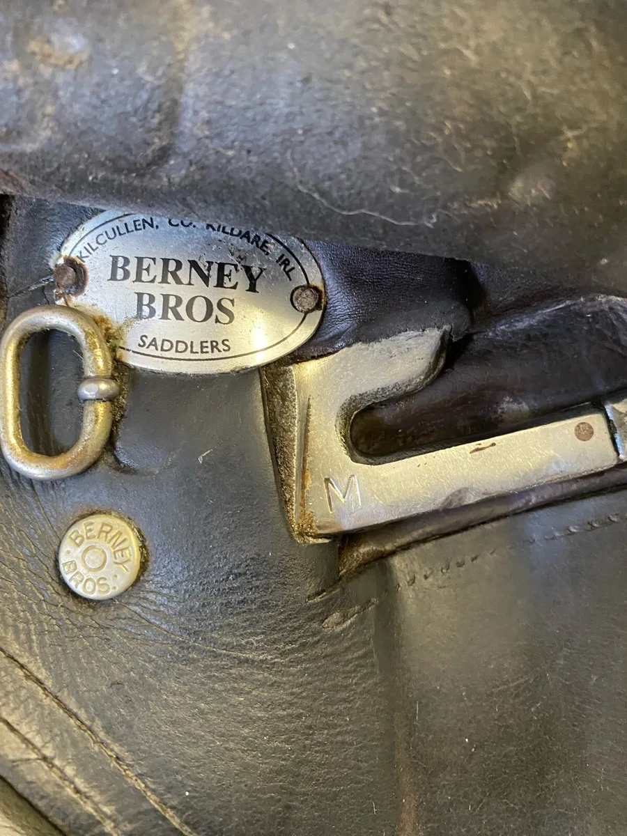 15” Berney brothers pony Leather saddle - Image 2