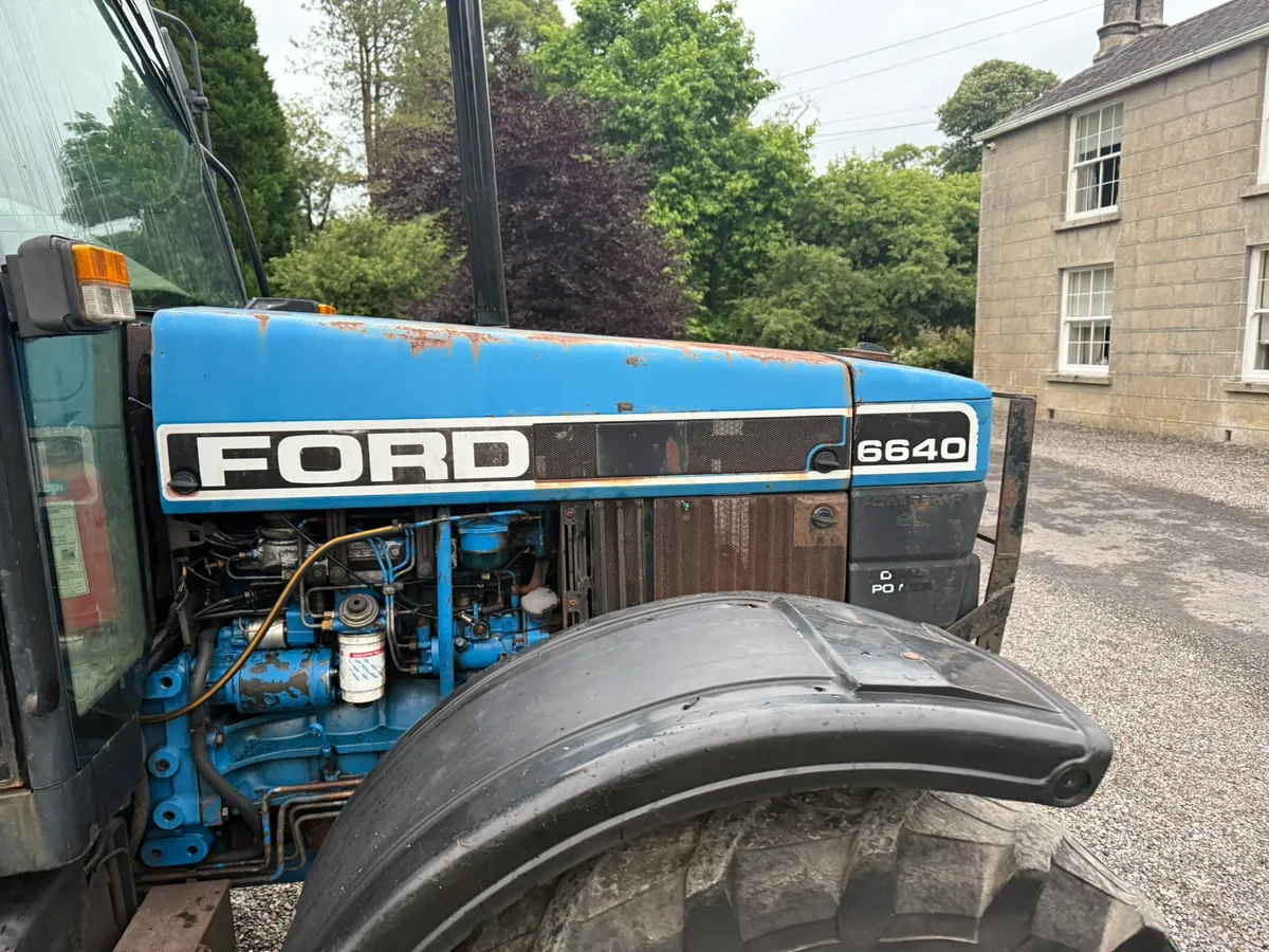 1995 Ford 6640 Turbo SL Dual Power €15250 No vat - Image 4