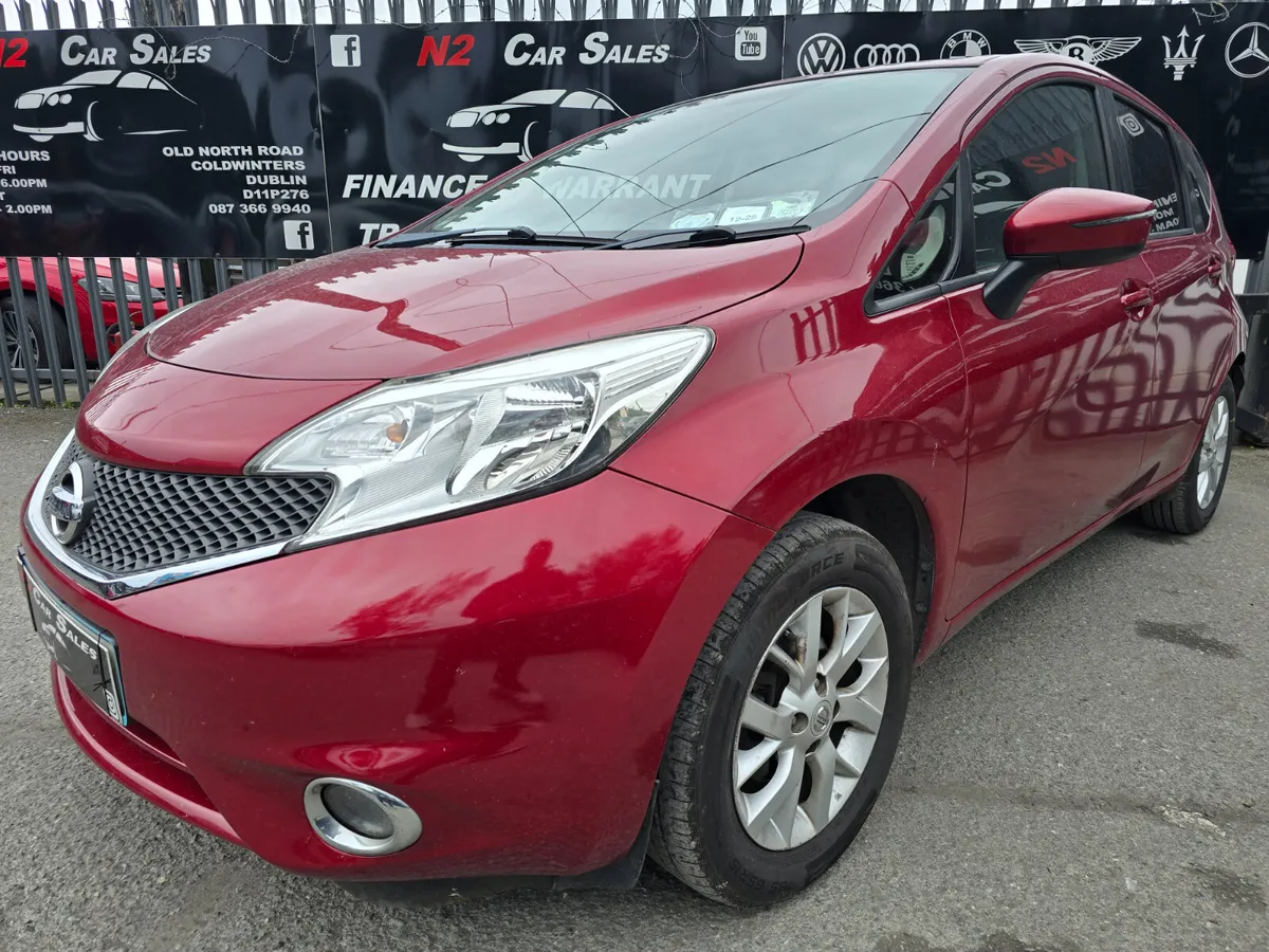 171 Nissan Note 1.2 Petrol, LOW MILES, NEW NCT - Image 2