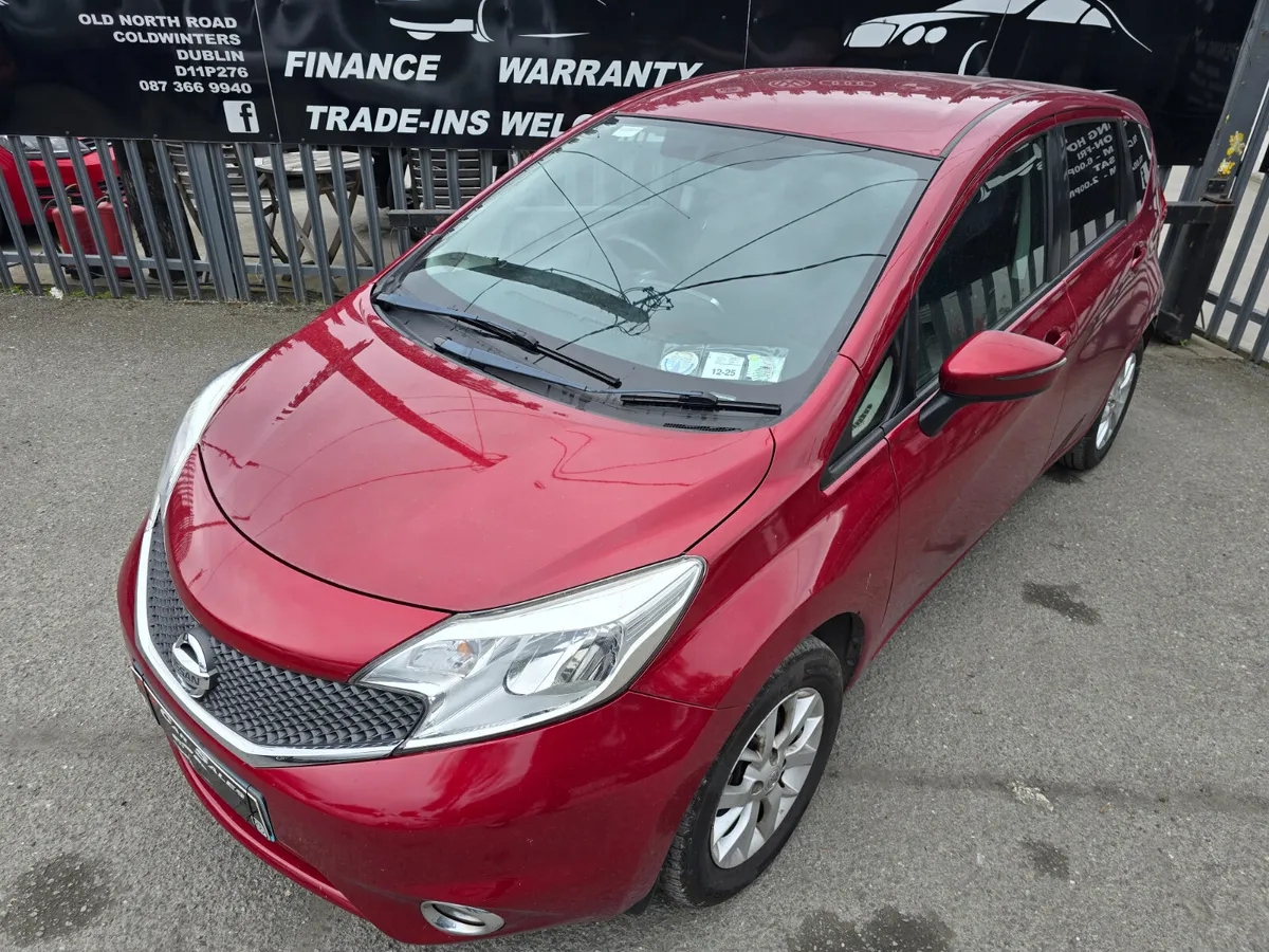 171 Nissan Note 1.2 Petrol, LOW MILES, NEW NCT - Image 3