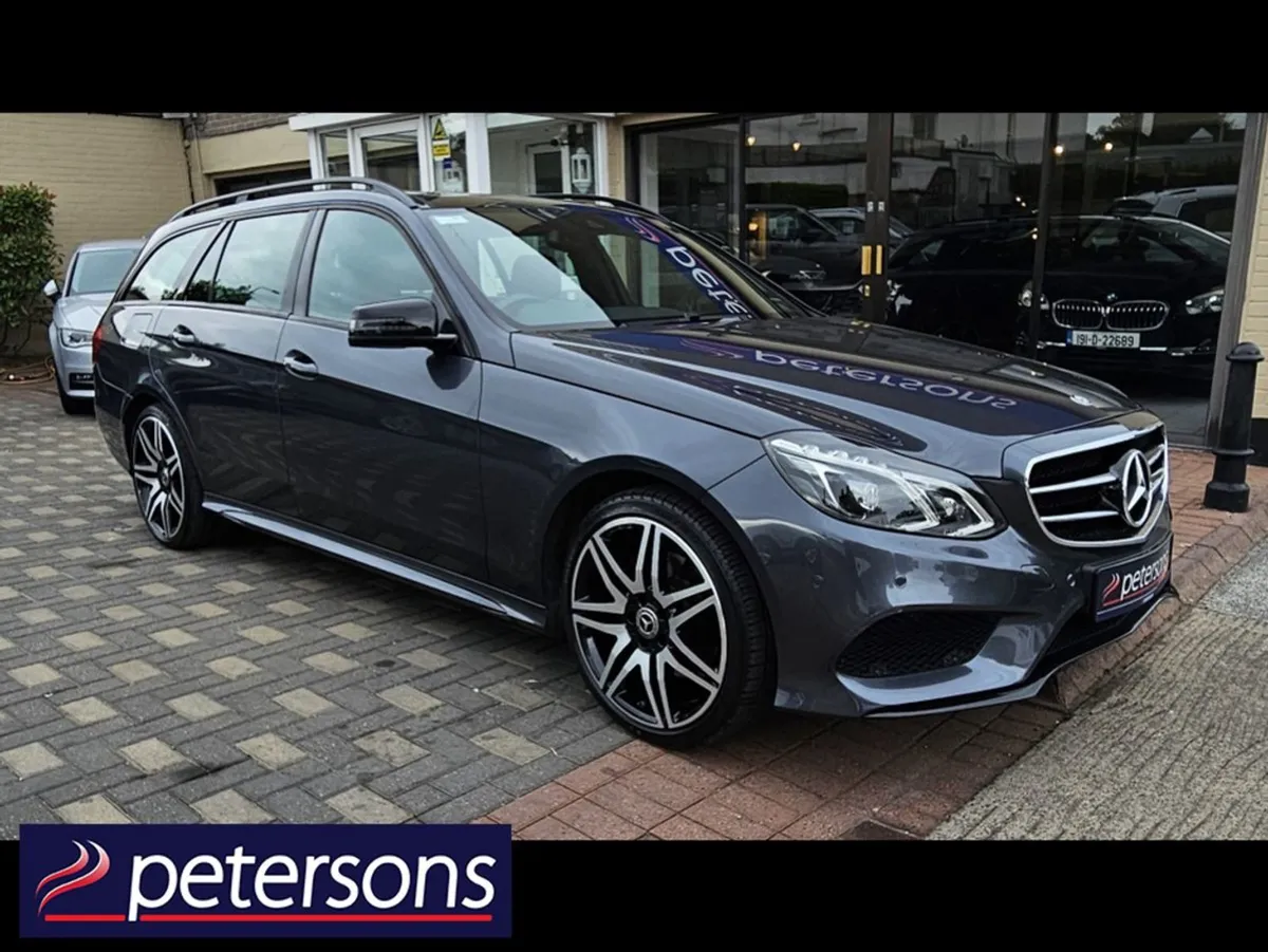 Mercedes-Benz E-Class E220d AMG Night Edition Pre - Image 3