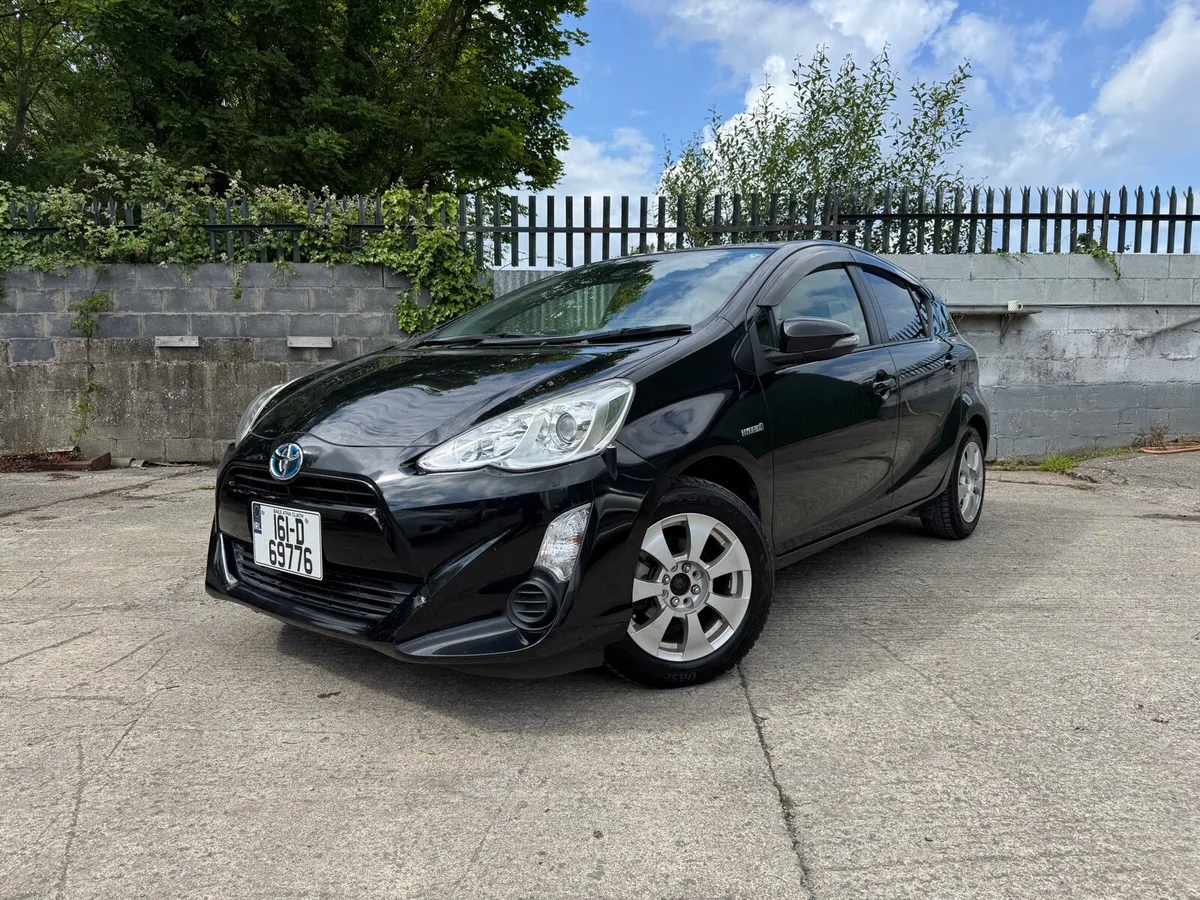 2016 TOYOTA AQUA. 2 YEAR NCT. LOW KMS. AUTO 1.5L - Image 1