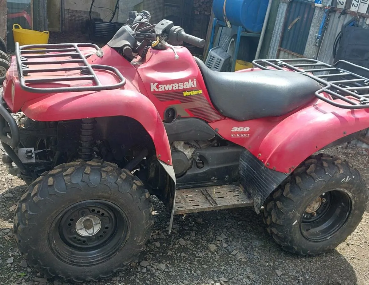 Kawasaki kvf 360 - Image 4