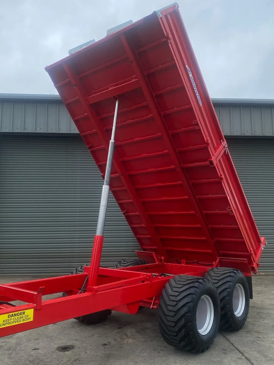 Johnston drop side trailer - Image 4