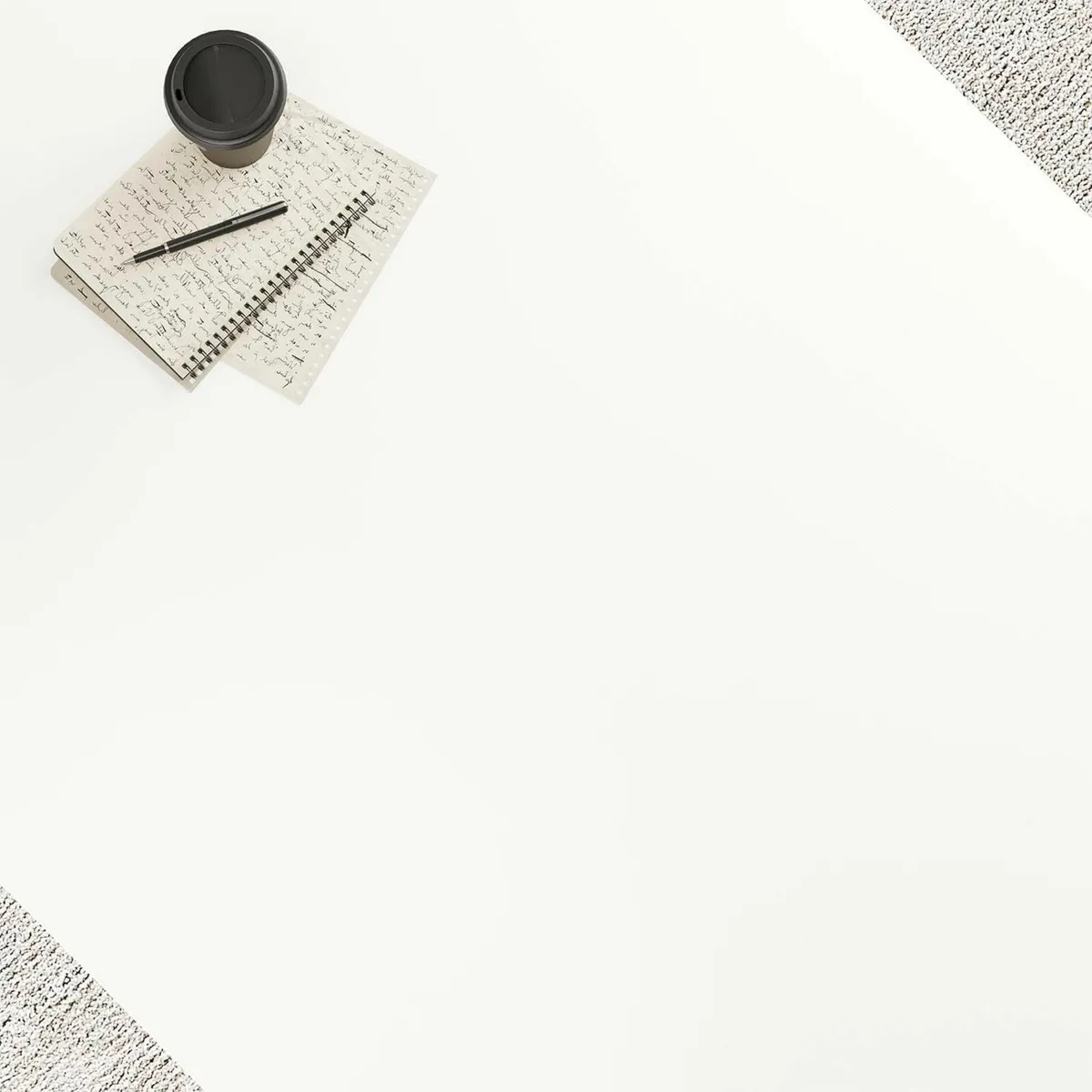 Computer Desk, Modern Wood White Oak, 140cm - Image 3