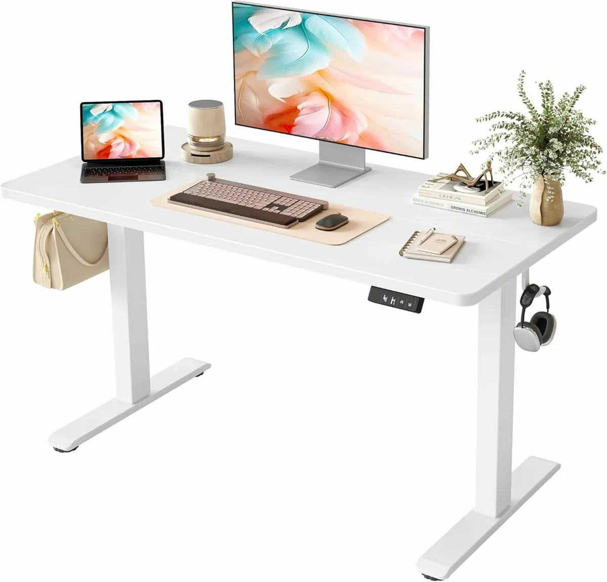 Height Electric Standing Office Desk 100x60cm - Image 2
