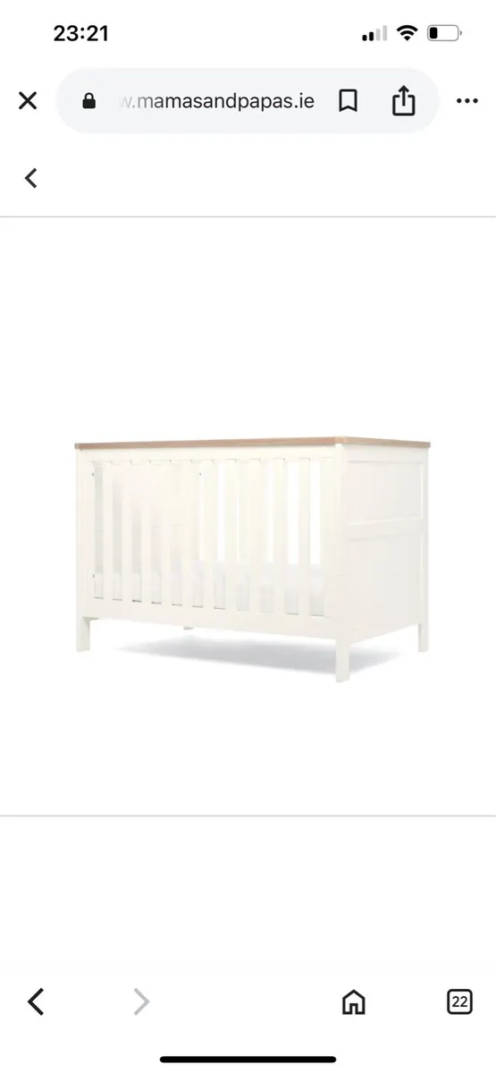 Mamas and papa’s cot/bed brand new - Image 1