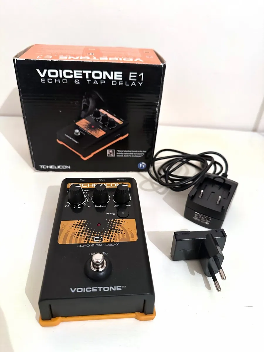 TC Helicon VoiceTone E1 -- Echo and Tap Delay - Image 1