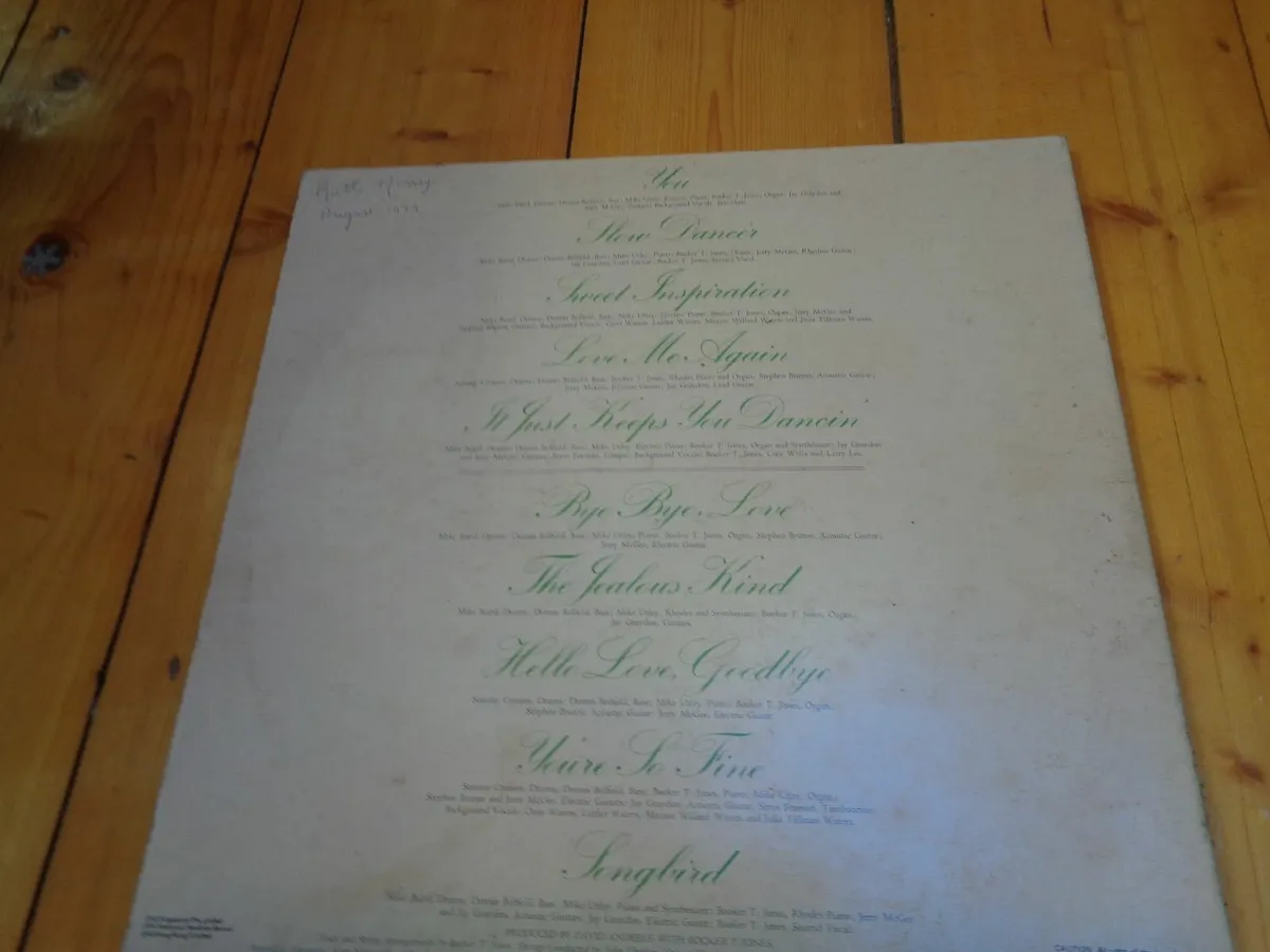 Rita Coolridge "Love Me Again" Vinyl LP for Sale - Image 3