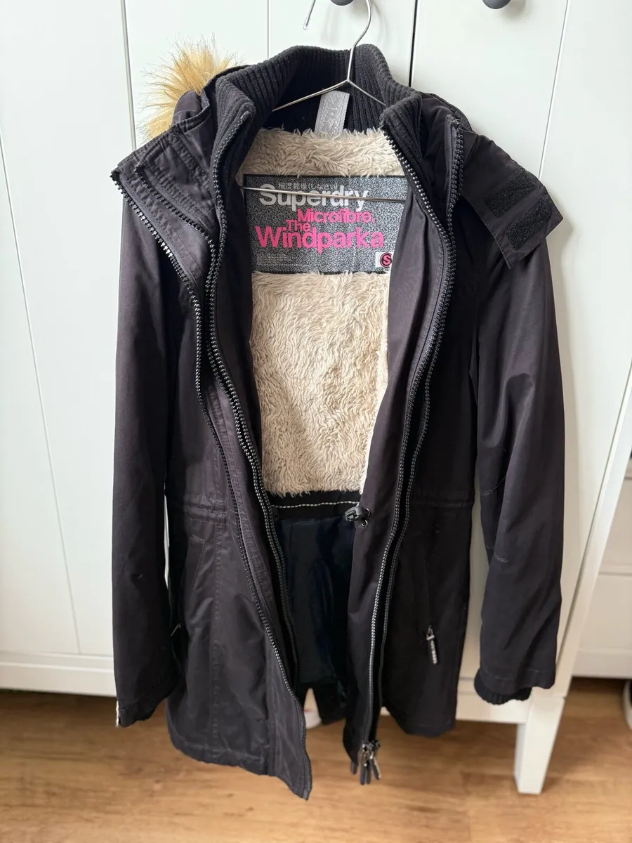Superdry women ladies jacket parka,great condition - Image 2