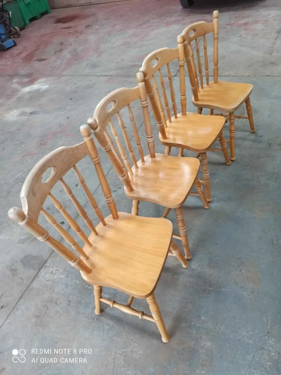 🔴Wooden Table And 4 Chairs🔴 - Image 2