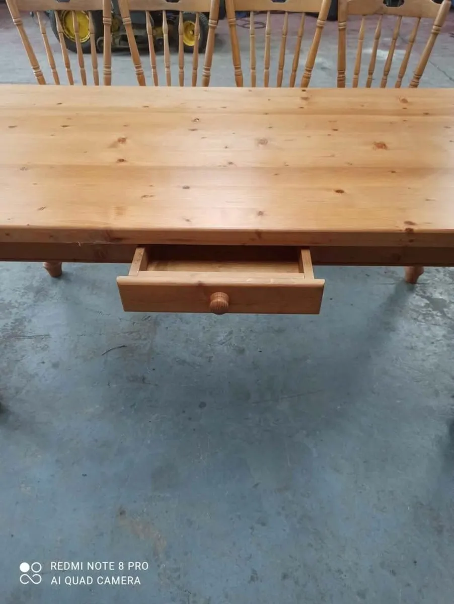 🔴Wooden Table And 4 Chairs🔴 - Image 3