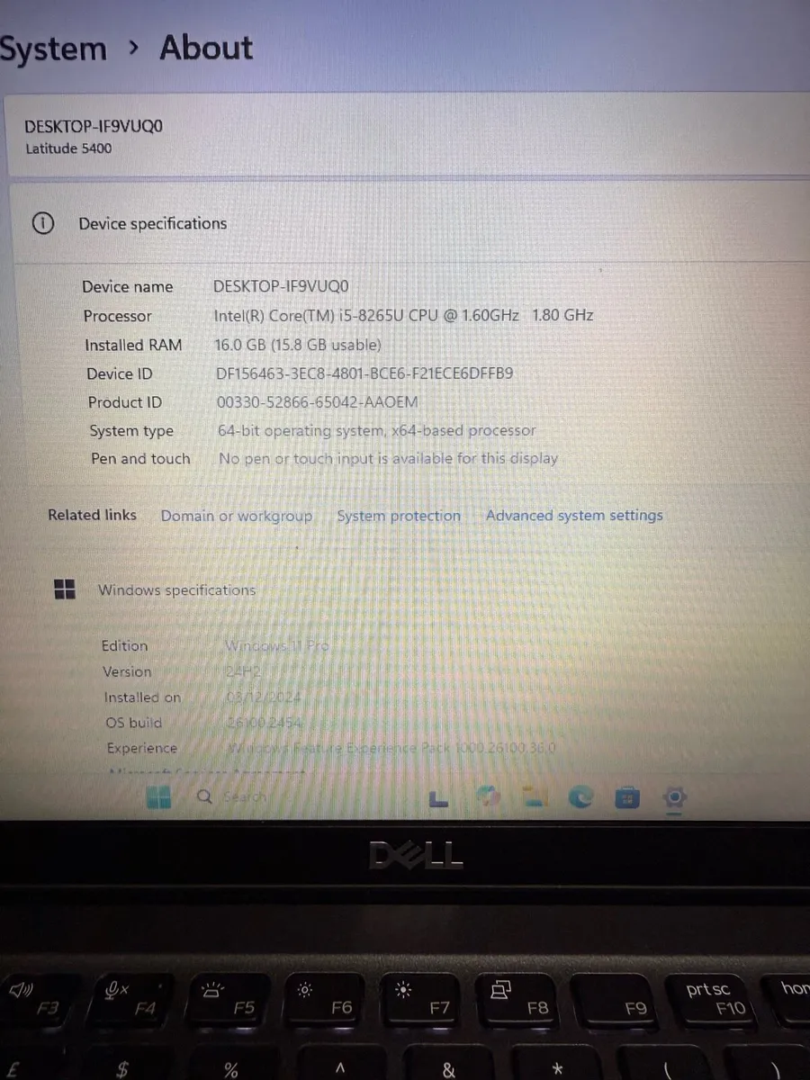 Dell latitude i5 pro 16-256 win 11 - Image 2