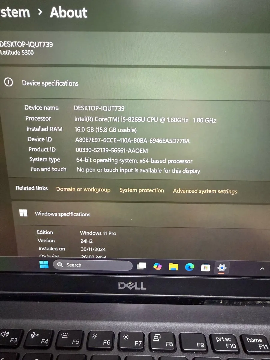Dell latitude i5 pro 16-256 win 11 - Image 2