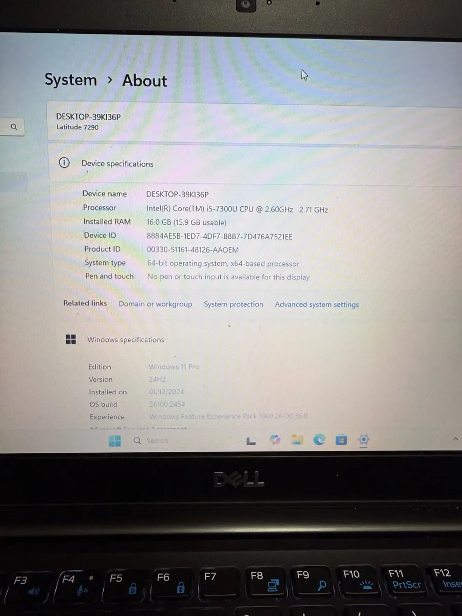 Dell latitude 7290 i5 16-256 win 11 - Image 2