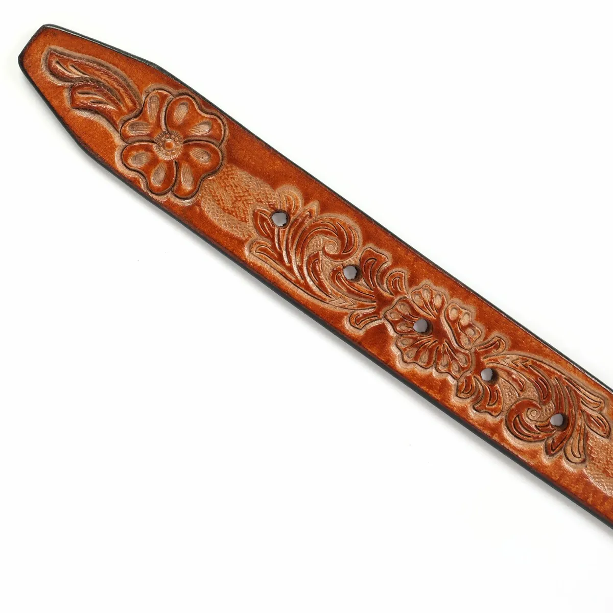 Genuine Leather Classic Handmade Men’s Belt - Image 4