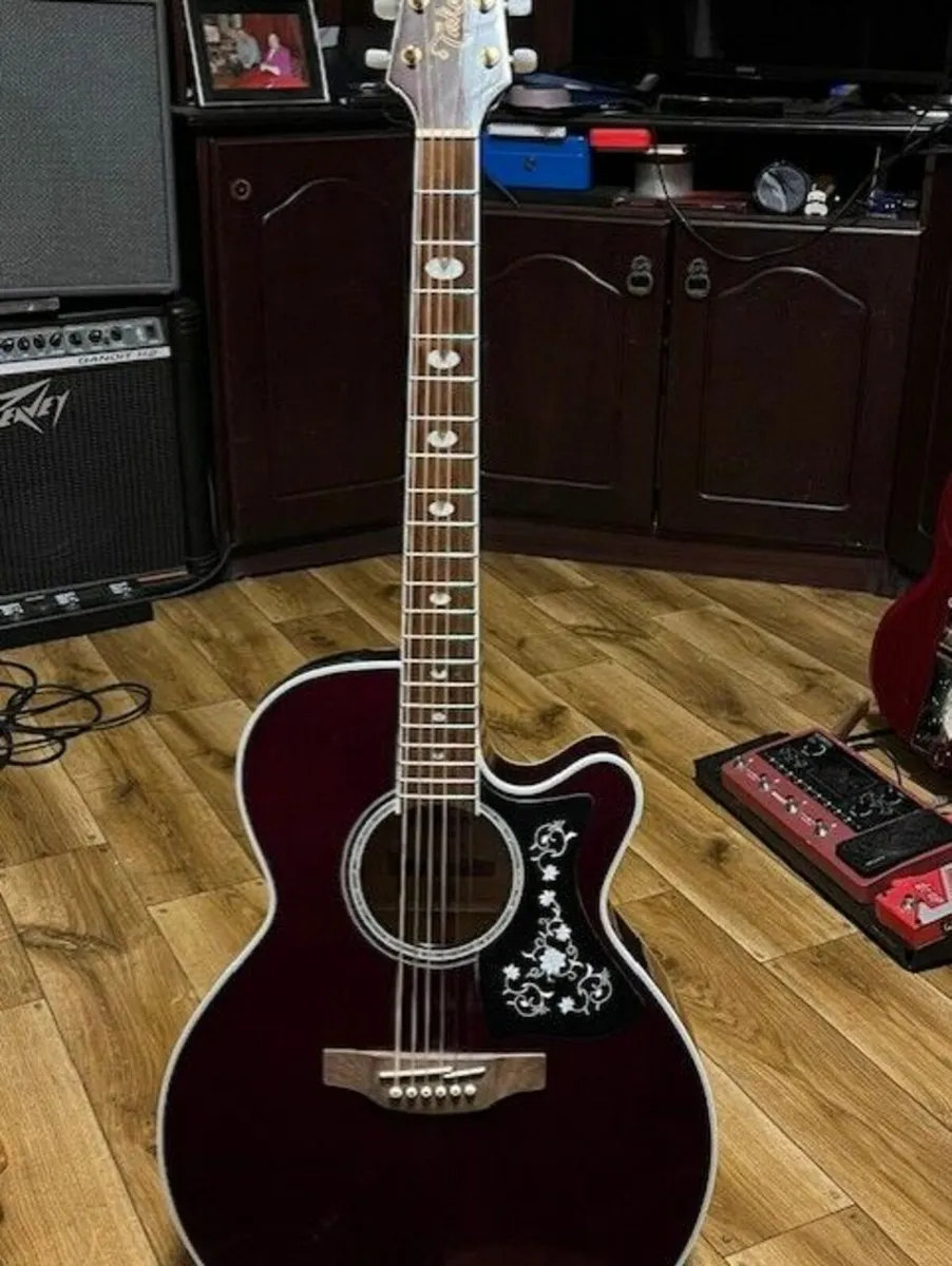 Takamine GN75CETBK acoustic guitar - Image 1