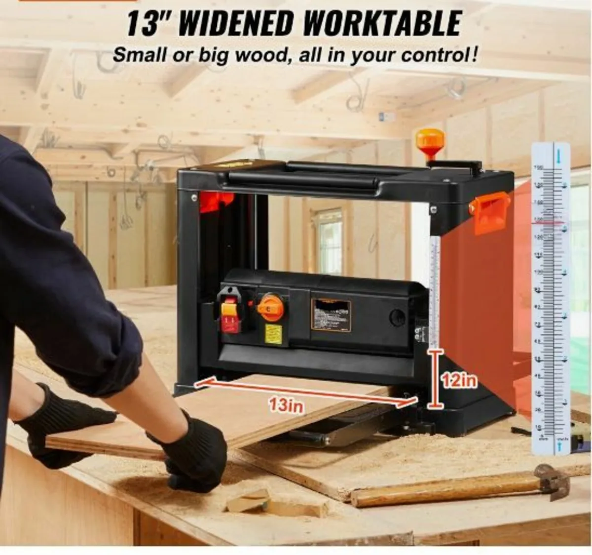 Thickness Planer, Two Speed - Image 3