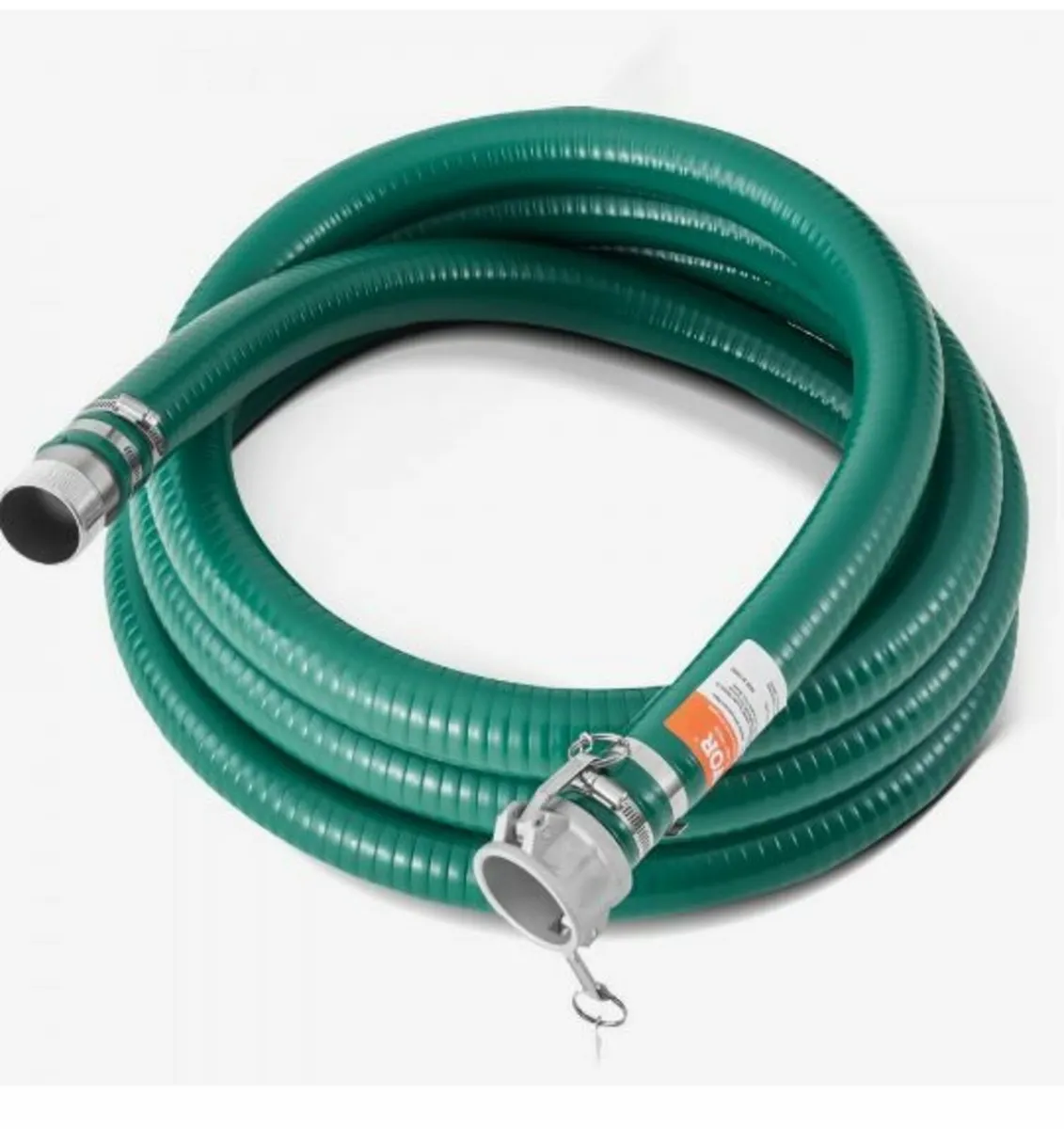 Suction Hose 2 in x 20 ft Green High Quality Hose - Image 1