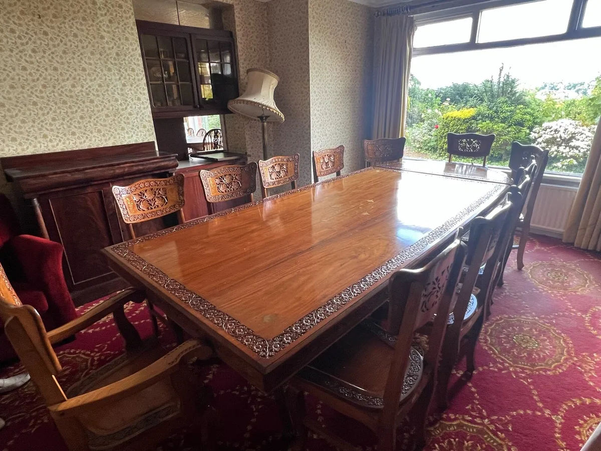 Rosewood Dining Room Table - Image 1