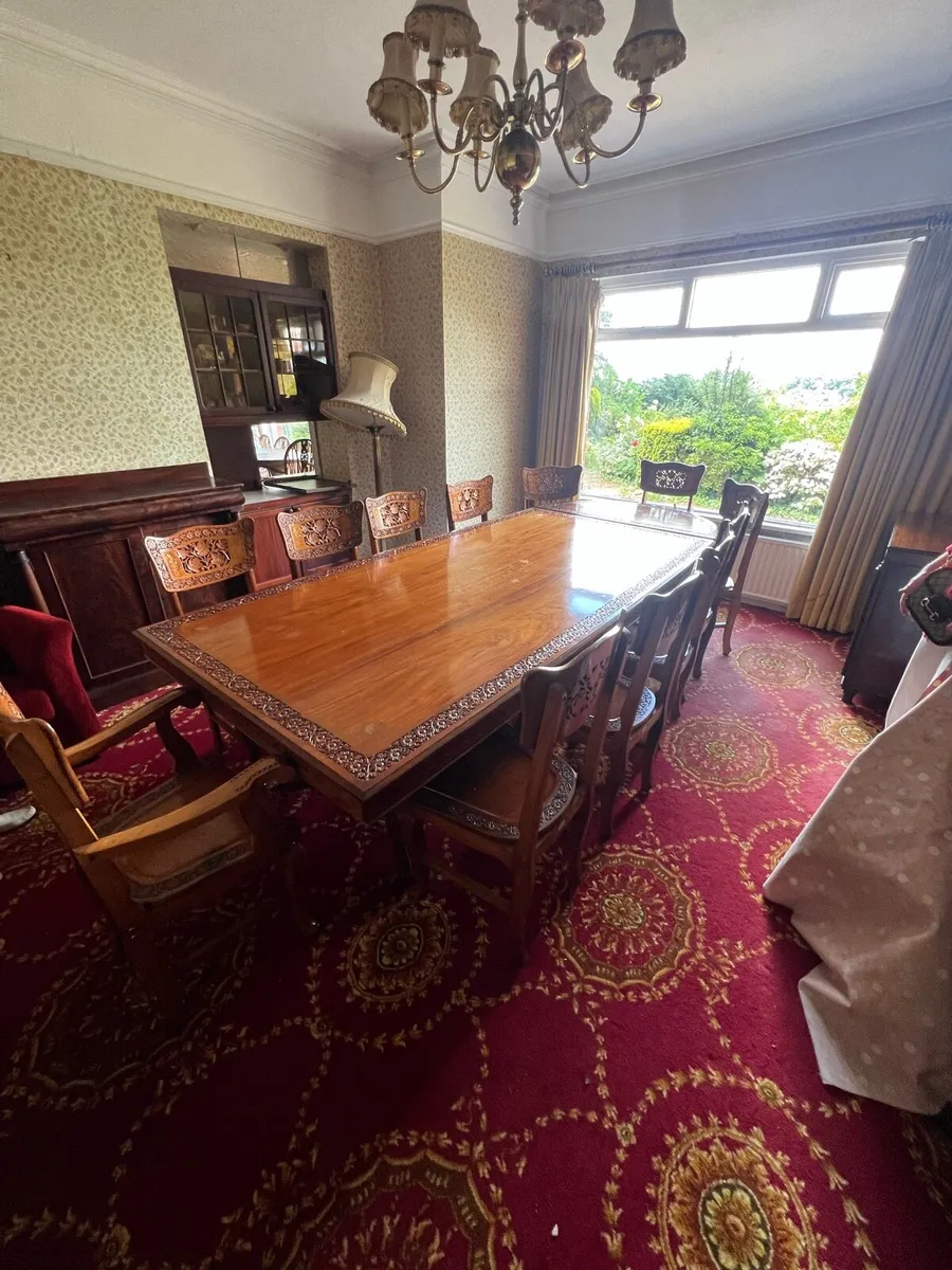 Rosewood Dining Room Table - Image 2
