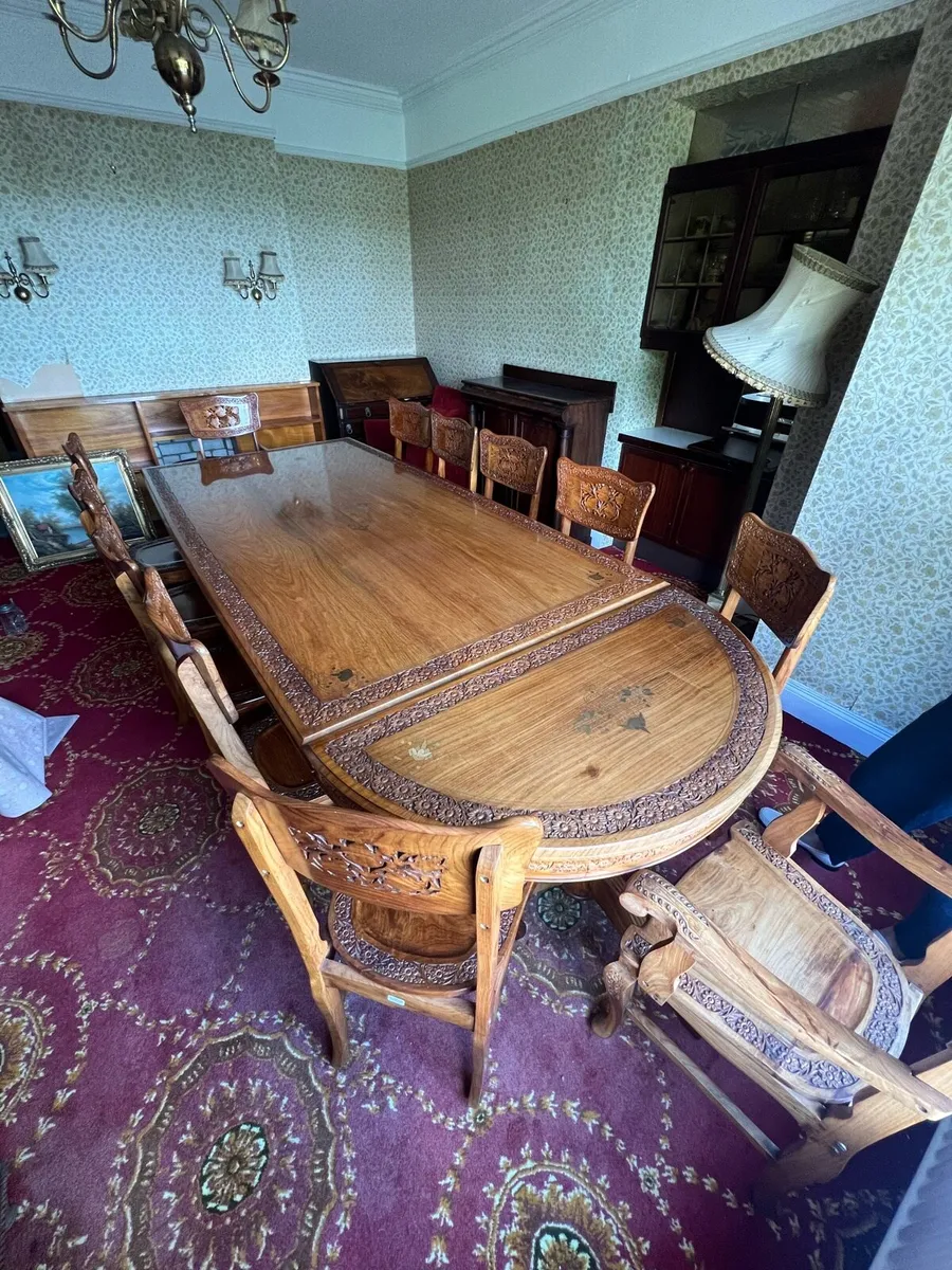 Rosewood Dining Room Table - Image 3