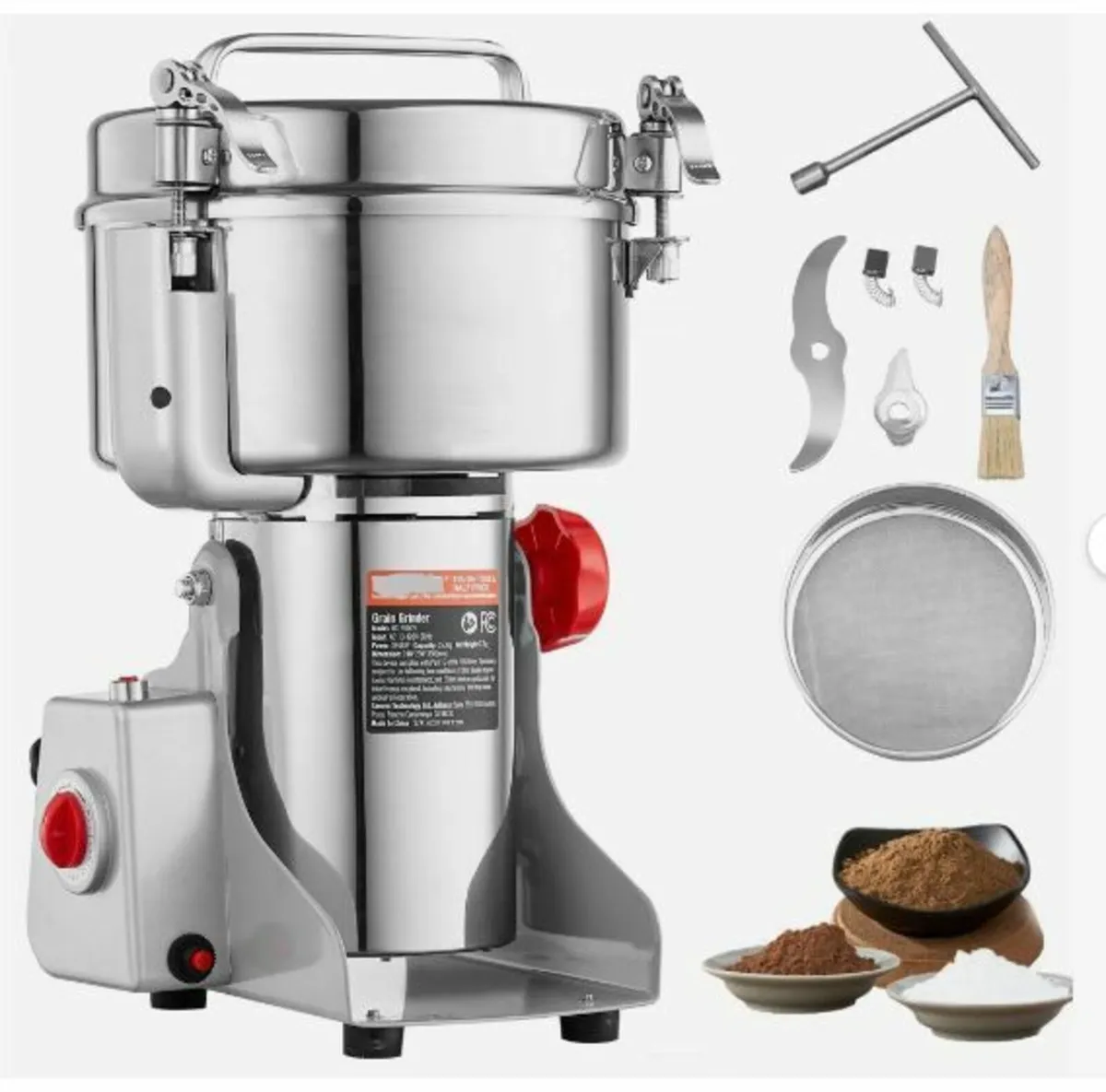 2500g Commercial Spice Grinder - Image 1